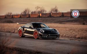 Porsche 911 GT3 RS on HRE Wheels (R101 Lightweight) 2018 года